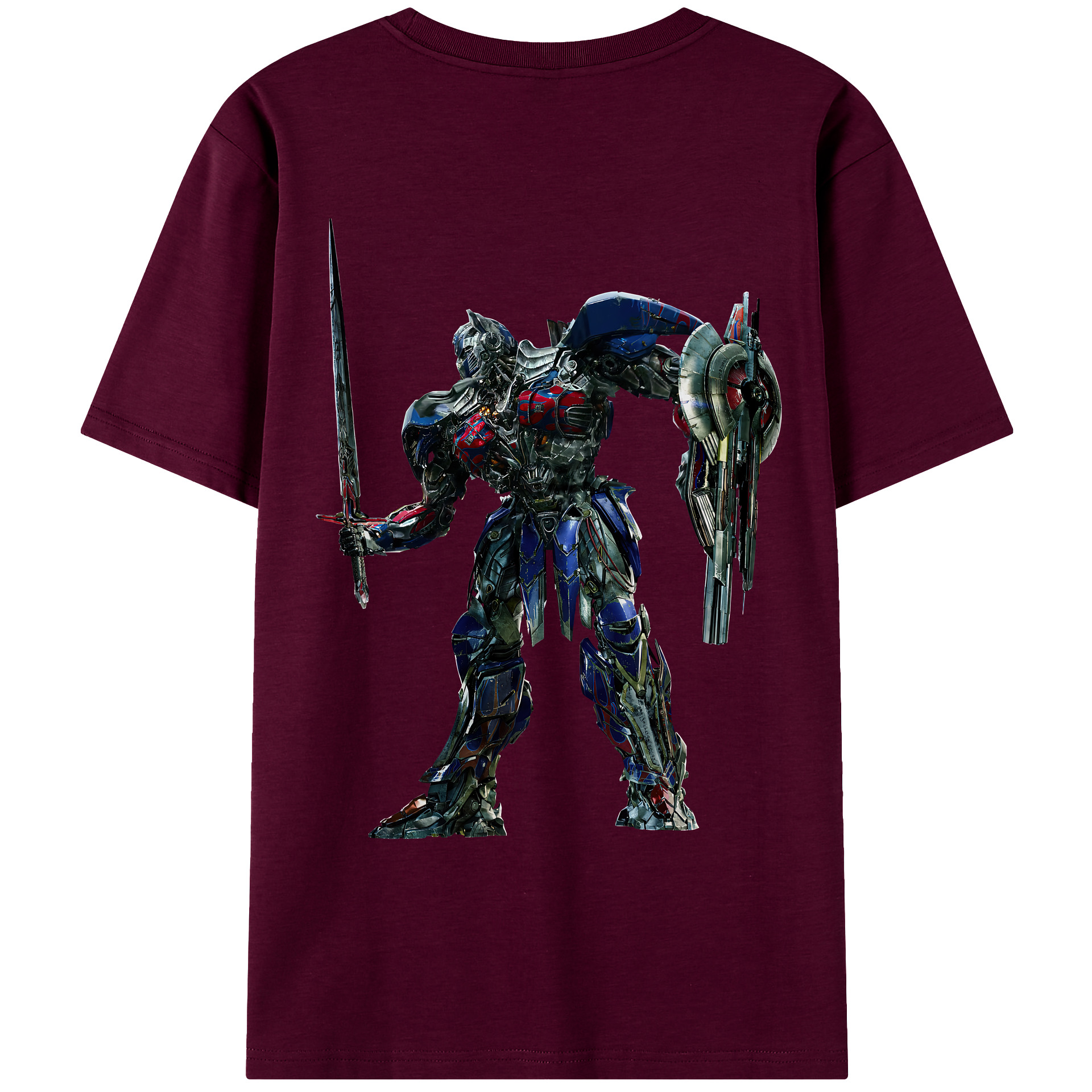 （画像用） Transformers トランスフォーマー レディース半袖Tシャツ(バックプリント)